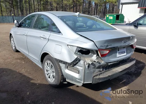 2012 Hyundai Sonata Gls from USA, damaged, VIN 5NPEB4AC9CH461558